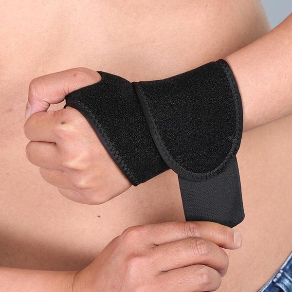 

wrist support breathable brace straps wrap bandage training exercises for effective working-out accessories, Black;red
