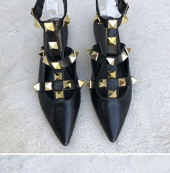 

2021 women sandals pointed toe ladies sandals slippers fashion flat slides causal shoes luxury female causal thick heels sandals fh5y4hfdgjr, Black