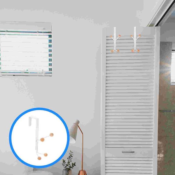 

hooks & rails 2pcs practical glass door hook punch storage hanging sundries