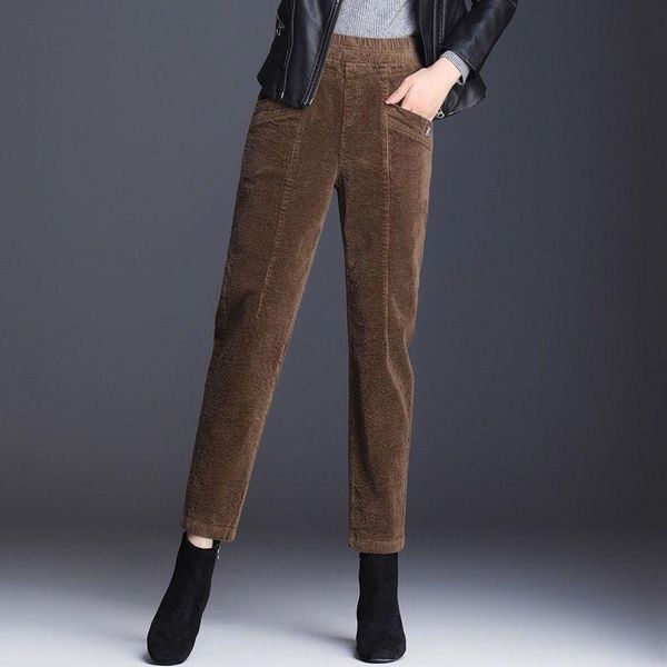 

women's pants & capris woman loose high waist thin pant 2021 spring autumn female fashion simple casual solid ladies all-match fresh tr, Black;white