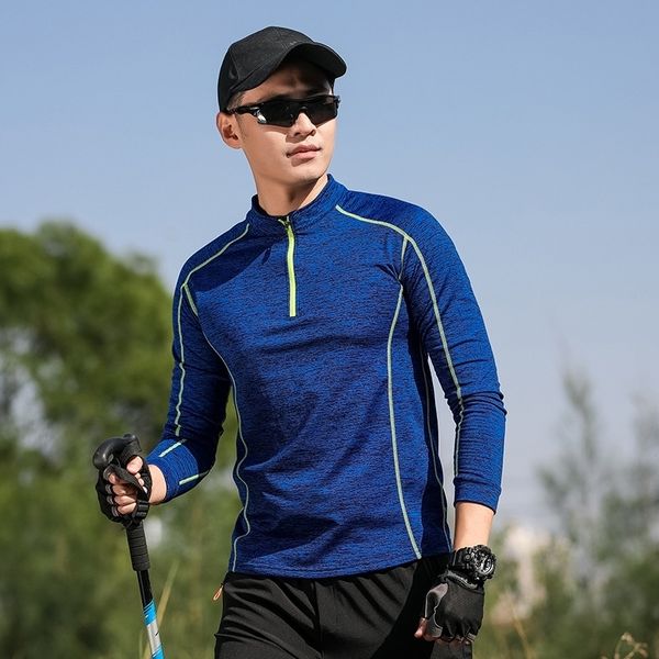 

xeev long sleeve loose sports round neck quick men's t-shirts) dry solid color youth t-women's t-shirt fashion, White;black