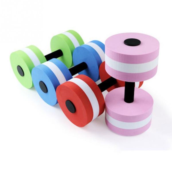 

pool & accessories aquatic barbell swimming 2pcs water weight aerobics eva dumbbell foam fitness exercisetraining equipment