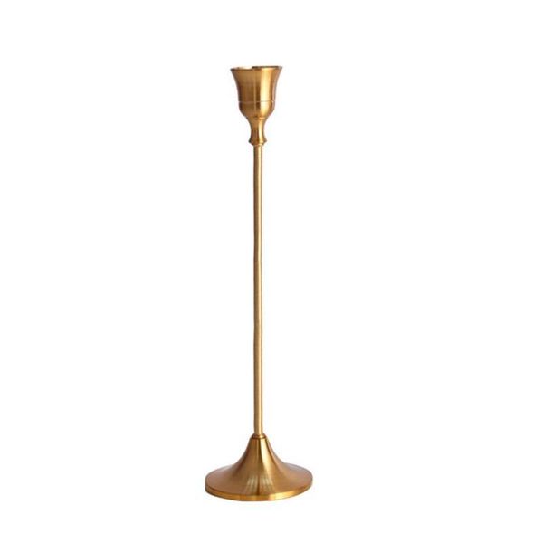 

candle holders 85wc european style metal holder simple golden home decor candlestick wedding decoration bar party living room