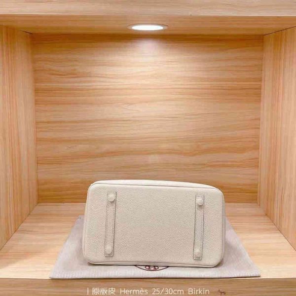 

h bags luxury genuine leather handbags herme women 2022 women's brikns pure flip platinum bag fashion atmosphere trend shoulder