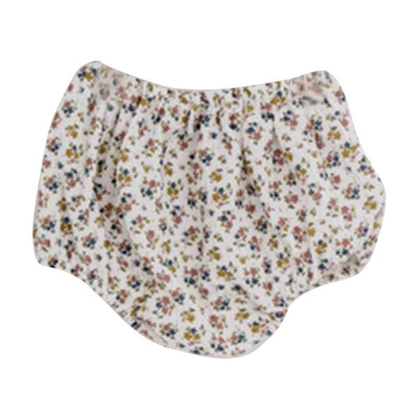 

shorts toddler baby girls summer bloomers bohemian floral print cotton harem infants basic diaper cover underwear, Black