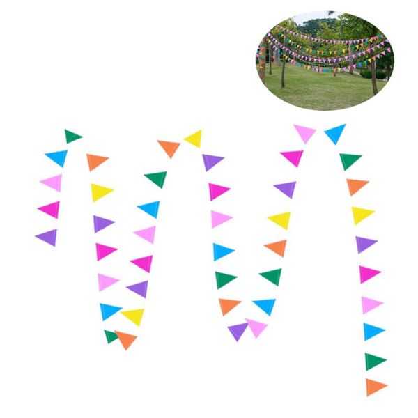 

party decoration multicolor pennant banners flags colorful garland decorations for decor