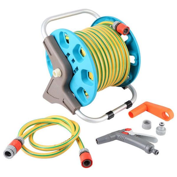 

watering equipments 20m retractable garden water hose reel sprayer set agricultural tools household cleaning