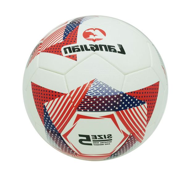 

training ball for boys and children's competition with leather on the edge of no. 5 nest langjian football