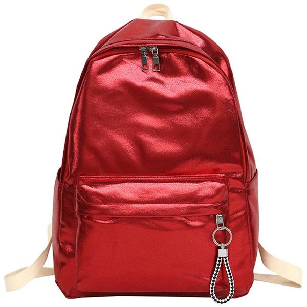 

backpack hip-hop style mirror surface fashion men and women female nylon