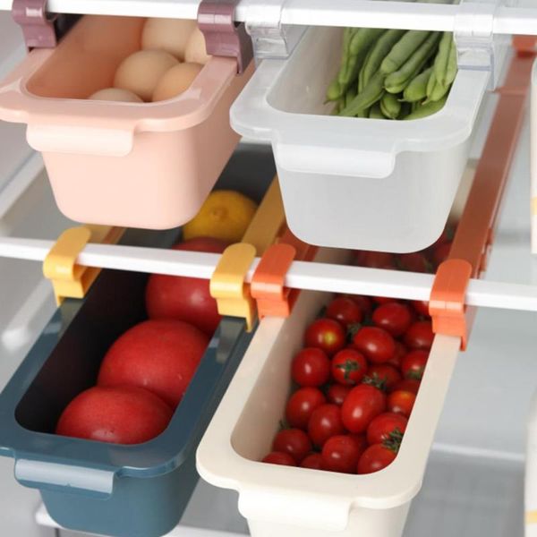 

storage bottles & jars food container excellent creative fridge pull out bin portable vegetable shelf