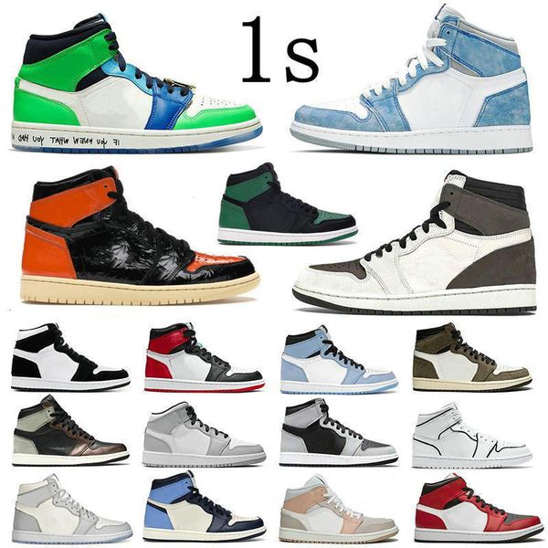 

jumpman 1 basketball shoes 1s tuif orange seafoam pollen electro orange military blue shadow 2.0 hyper royal chicago dark mocha sports sneak