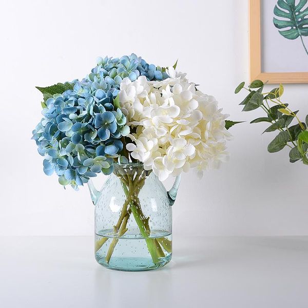 

decorative flowers & wreaths 11 silk flower branches hydrangea home wedding corsage