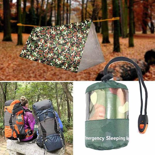 

mountaineering camping multi-function camouflage wild adventure survival warm outdoor sports portable coldproof sleeping bags