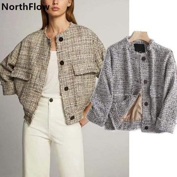 

women's jackets northflow jacket women casaco feminino jaqueta feminina wool single breasted o-neck regular pockets, Black;brown