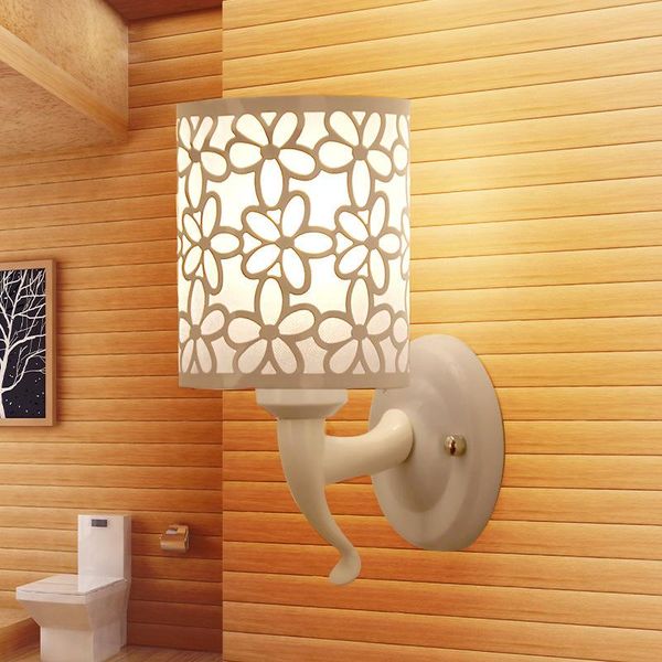 

wall lamps led indoor lamp bedroom simple style sconces white light luminaria creative staircase livingroom corridor