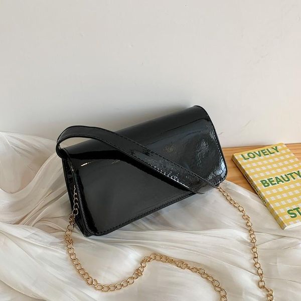 

evening bags korean style fashion handbags solid color pu leather shoulder simple and lightweight