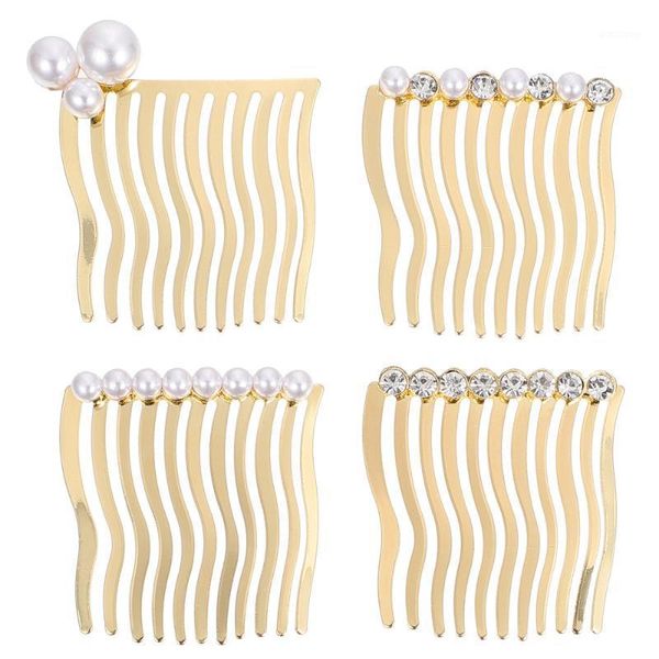 

hair side comb clip creative premium durable brushes1, Silver