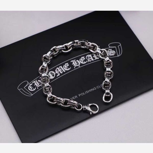 

chaozhou s silver crosin cross letter bracelet, Golden;silver