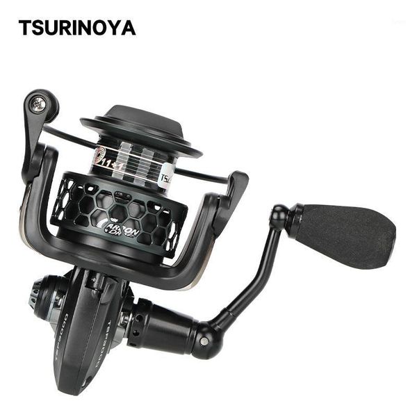 

fishing reel full metal body tsp 3000 5.2:1 12bb saltwater spinning lure carp feeder moulinet peche baitcasting reels