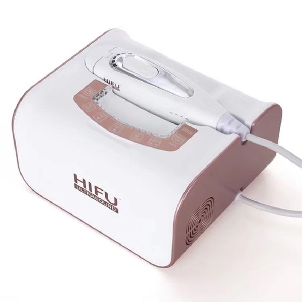 RF Equipamento port￡til M￡quina de beleza port￡til Ultrassonic HIFU Instrumento de levantamento facial EMS LED RF Anti Wrinkle Hifu M￡quina Pre￧o HIF Dispositivo