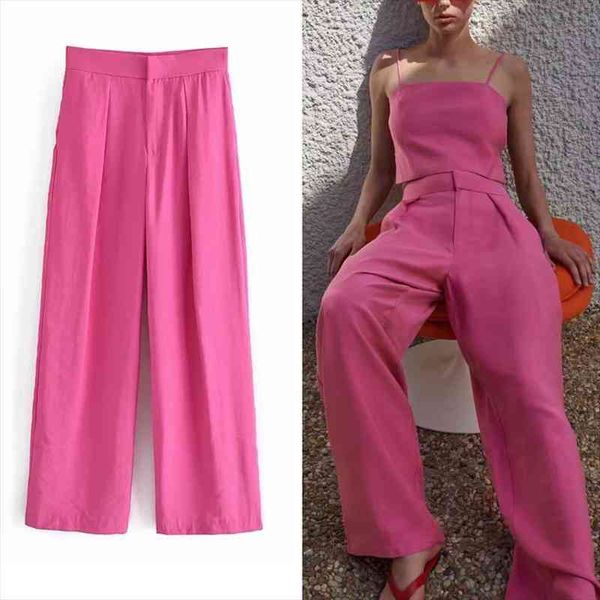 

traf za women wide leg pant baggy pants woman high waist trousers summer fashion straight trousers womens loose pants, Black;white