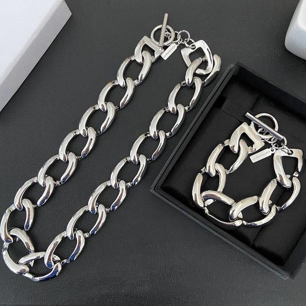 

chokers star chain smooth necklace bracelet european and american fashion simple style, Golden;silver