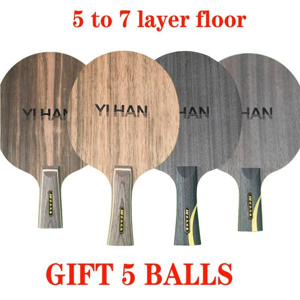 

advanced 7 layer pong bottom plate table tennis bat floor ebony series ayus wood raquets