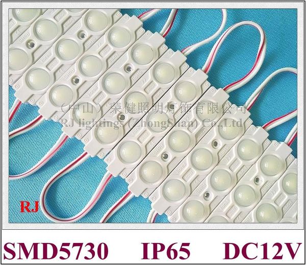 

module economical style pvc injection led back light sign dc12v smd 5730 3 1.2w ip65 70mm(l)*15mm(w)*7mm(h) modules
