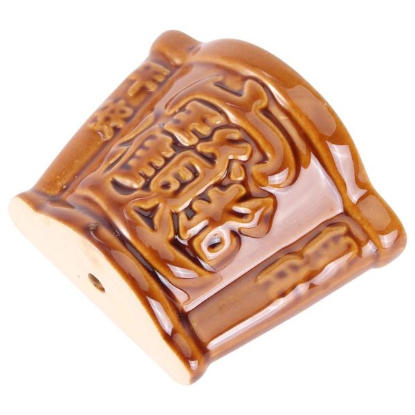 

fragrance lamps 2pcs ceramic incense burner hanging furnace wall holder(brown)