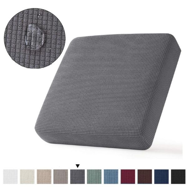 

cushion/decorative pillow spandex jacquard waterproof protective cover elastic sofa cushion corner solid color