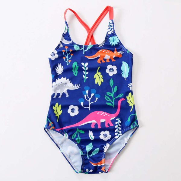 

children's suit fashion sweet lovely children's one piece swimsuit prd18001, Black