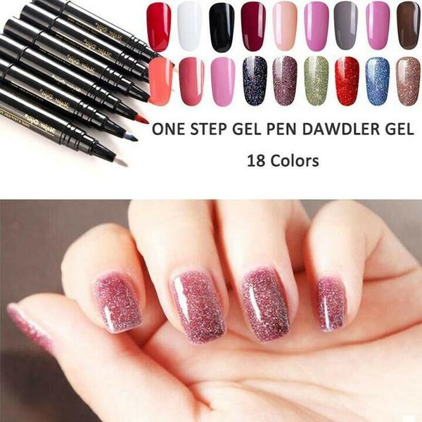 

nail polish one step pen 5ml soak off led varnish art tools for women girls