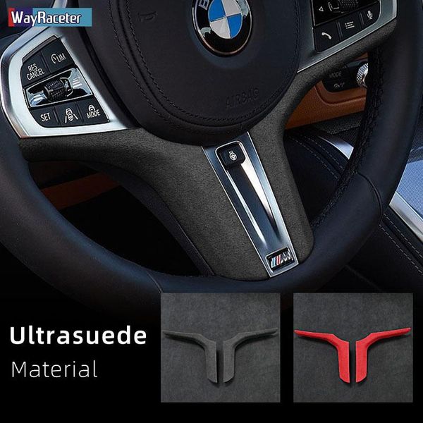 

steering wheel covers ultrasuede car cover trim sticker for m3 g80 g81 m4 g82 g83 2021 2022 m performance alcantara accessories