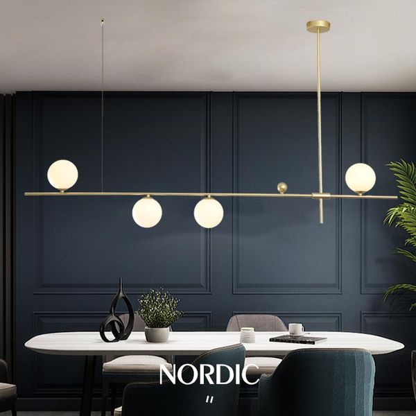 

pendant lamps glass ball lighting modern dinning room lamp art decor kitchen light fixture creative hanging lights