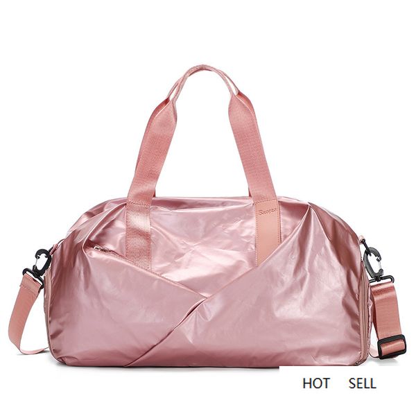 

gym bags for women with shoe compartment sport gym bag with wet pocket new femal yoga duffel bags outdoor travel luggage bags