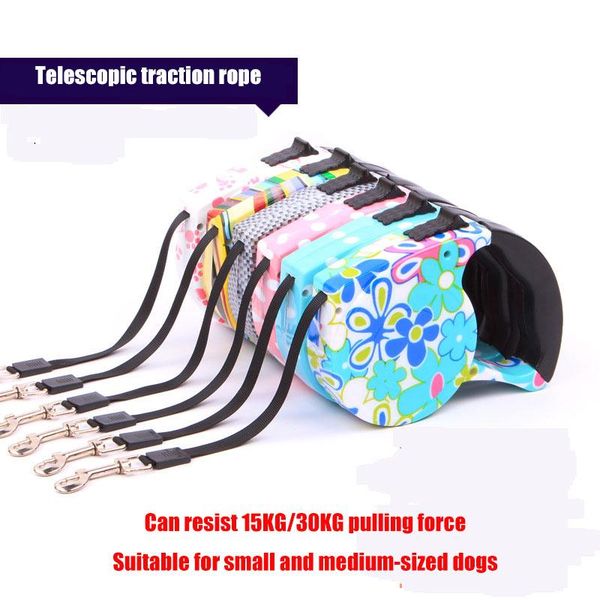 

high-quality reflective webbing, automatic traction rope, pet supplies dog accessories collars & leashes