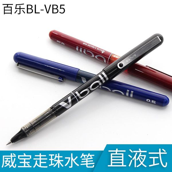 

gel pens 5pcs japan pilot signing pen bl-vb5 direct-fluid-roller 0.5mm cute