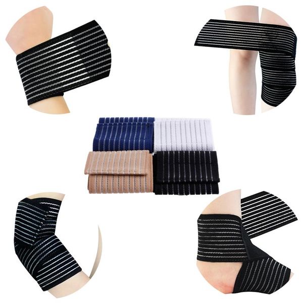 

wrist support fitness sport bandage band brace wrap elastic hand gym tennis cotton weat, Black;red
