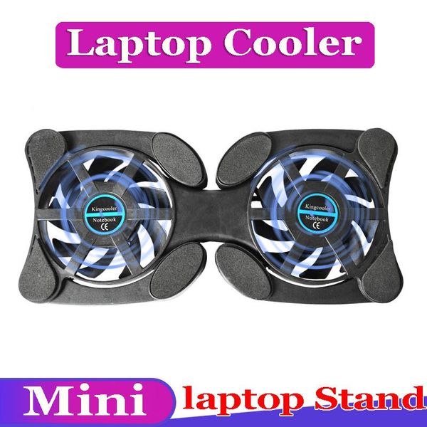 

lapcooling pads 2 fan mini radiator for cooler air-cooled notebook pad 1 usb folding gaming