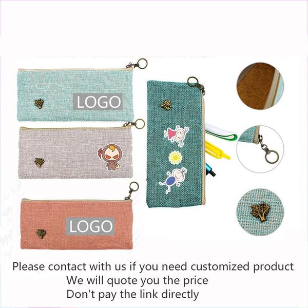 

pencil bags custom pen case printed logo printing pattern student prize training levent advertising gifts customized creative present supply
