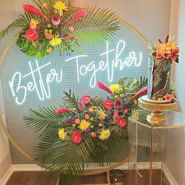 

other lighting bulbs & tubes neon sign / better together wedding home handmade