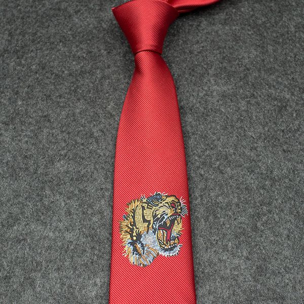

classic embroidery tie 100%silk jacquard woven handmade fashion tiger designer men's ties necktie, Blue;purple