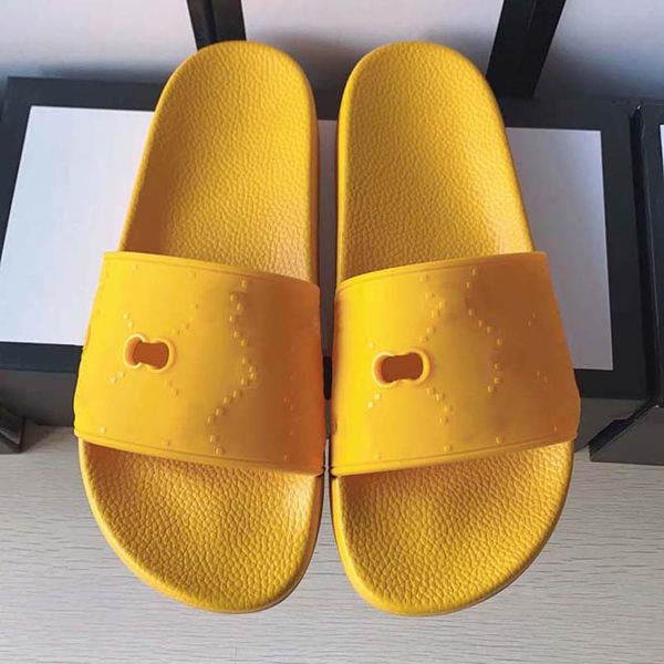 

classic slipper sell well rubber sandals slides floral brocade men women fashion slippers red white gear bottoms casual by shoe10 1-238, Black