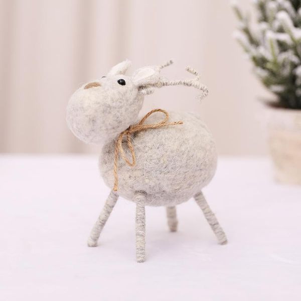 

party masks christmas wool ornament pendant doll decoration tablelovely gift scene props