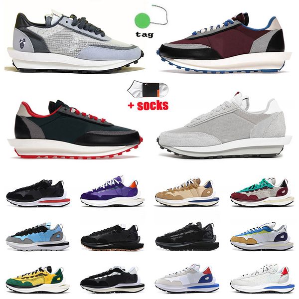 

2022 new vaporwaffle undercover mens women ldv waffle running shoes clot kiss of death cool fragment blue void grey pegasus black white noir