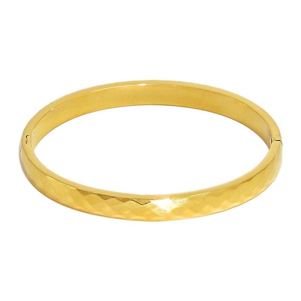 

bangle customized costume yellow wide bracelets for women with silver stainless steel charm gold bangles jewelry, Black