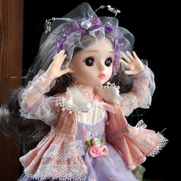 

dress music doll gift box set children's gift girl interactive toy lori wedding dress princess