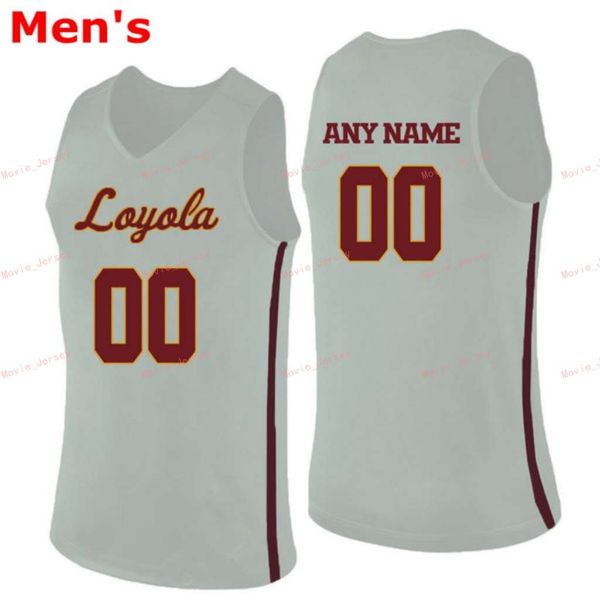 

stitched custom 14 braden norris hall jersey 2 jake baughman 22 isaiah bujdoso ismall loyola chicago ramblers college men women youth, Black