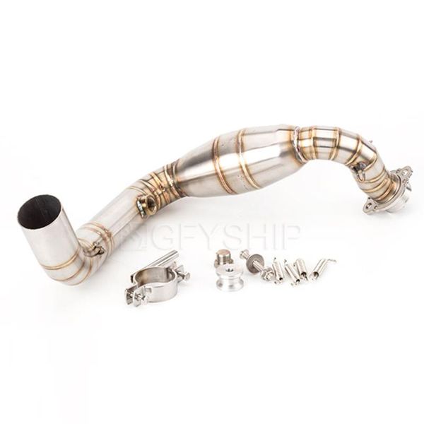 

motorcycle exhaust system for g310r g310gs 2021 g 310 gs escape slip-on muffler front and mid link pipe