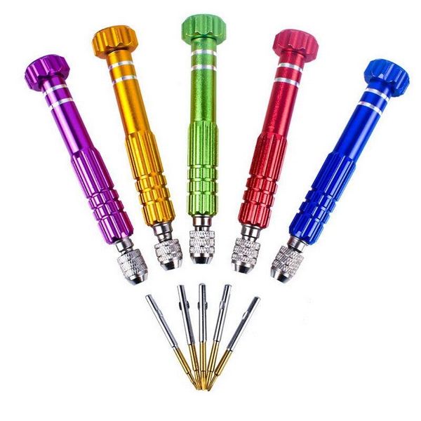 

hand tools 5 in 1 precision screwdriver set smart phone watch repair mixed tool kit